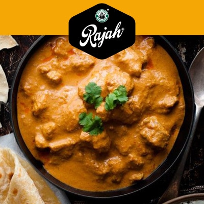 Robertsons Medium Rajah Curry Powder (Pouch) 800 g - Rajah Medium’s blend of herbs and spices delivers the flavour, aroma and colour my guests love.